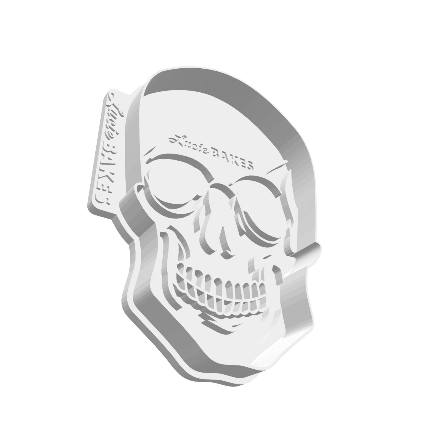 Skull Cutter & Stamp -- STL FILE