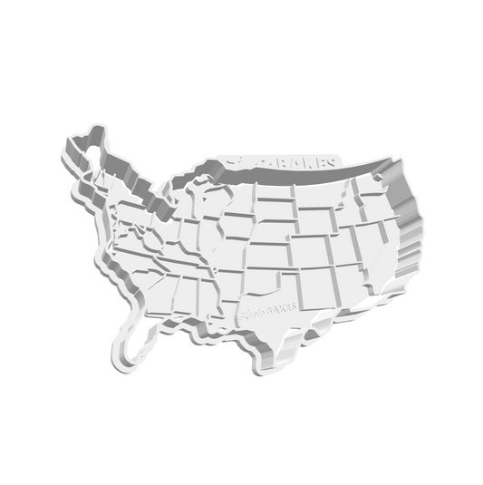 USA Cutter & Stamp Set -- STL FILE
