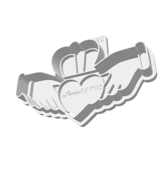 The Claddagh -- STL FILE
