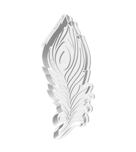 The Plume Cutter & Stamp -- STL FILE
