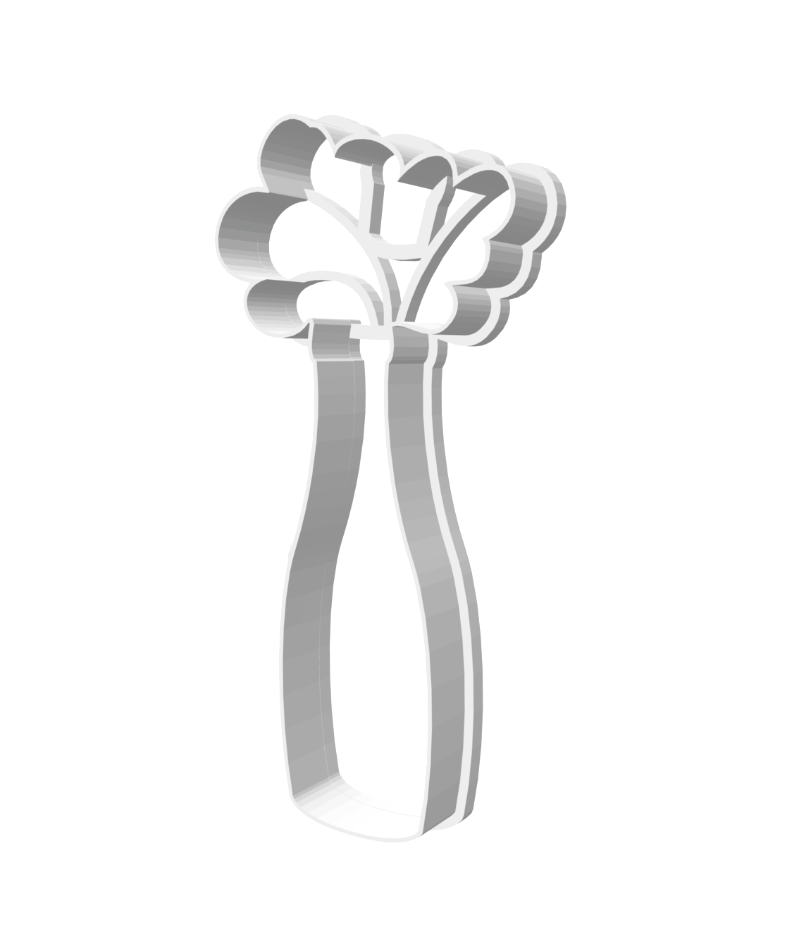 Small Popping Champagne -- STL FILE