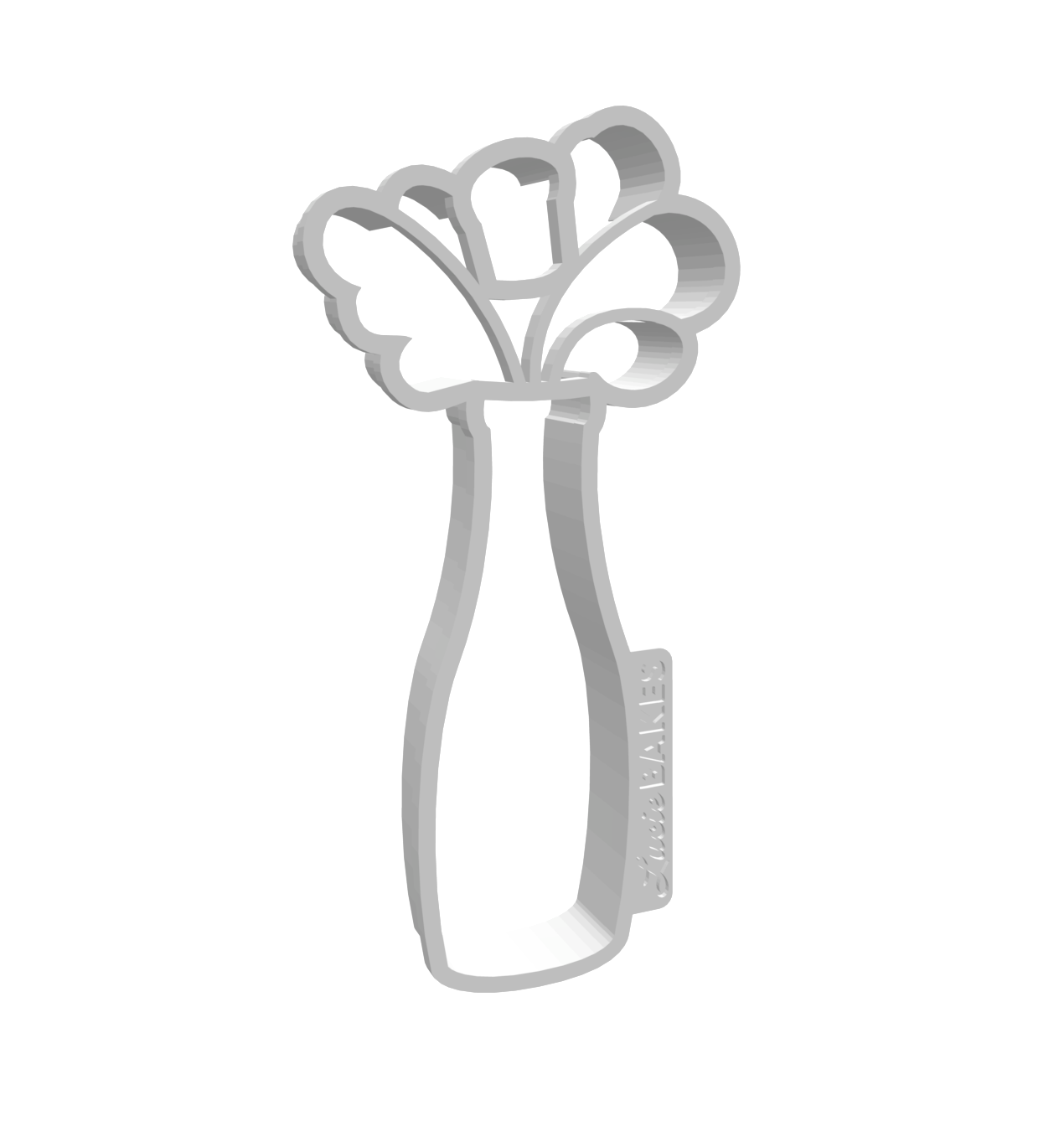 Small Popping Champagne -- STL FILE