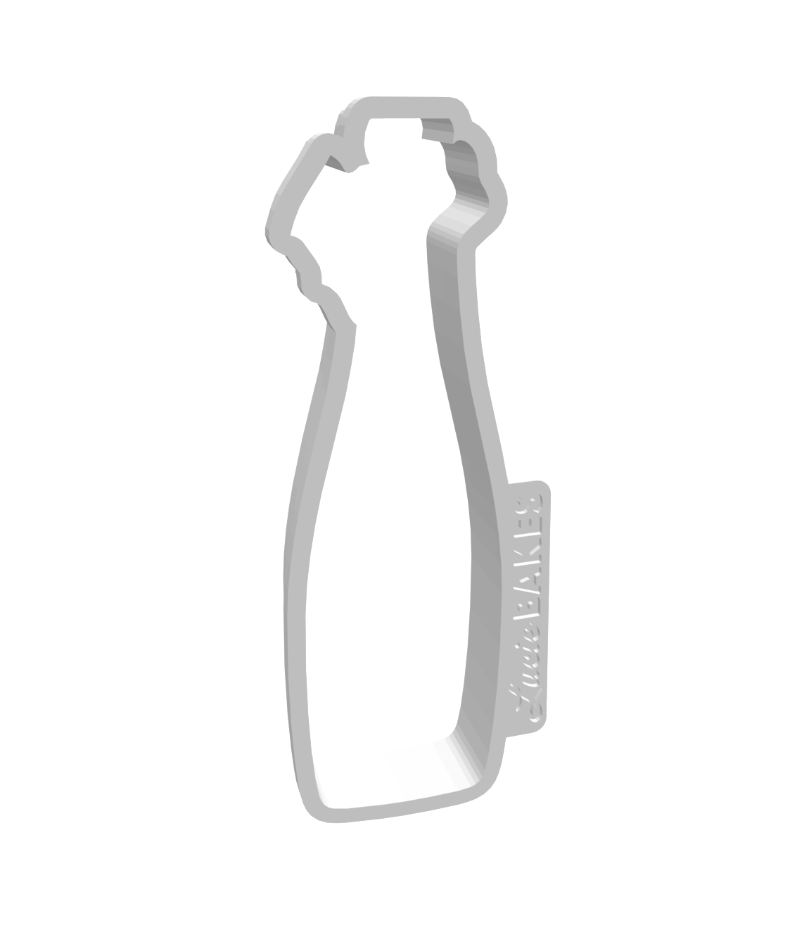 Small Open Champagne -- STL FILE