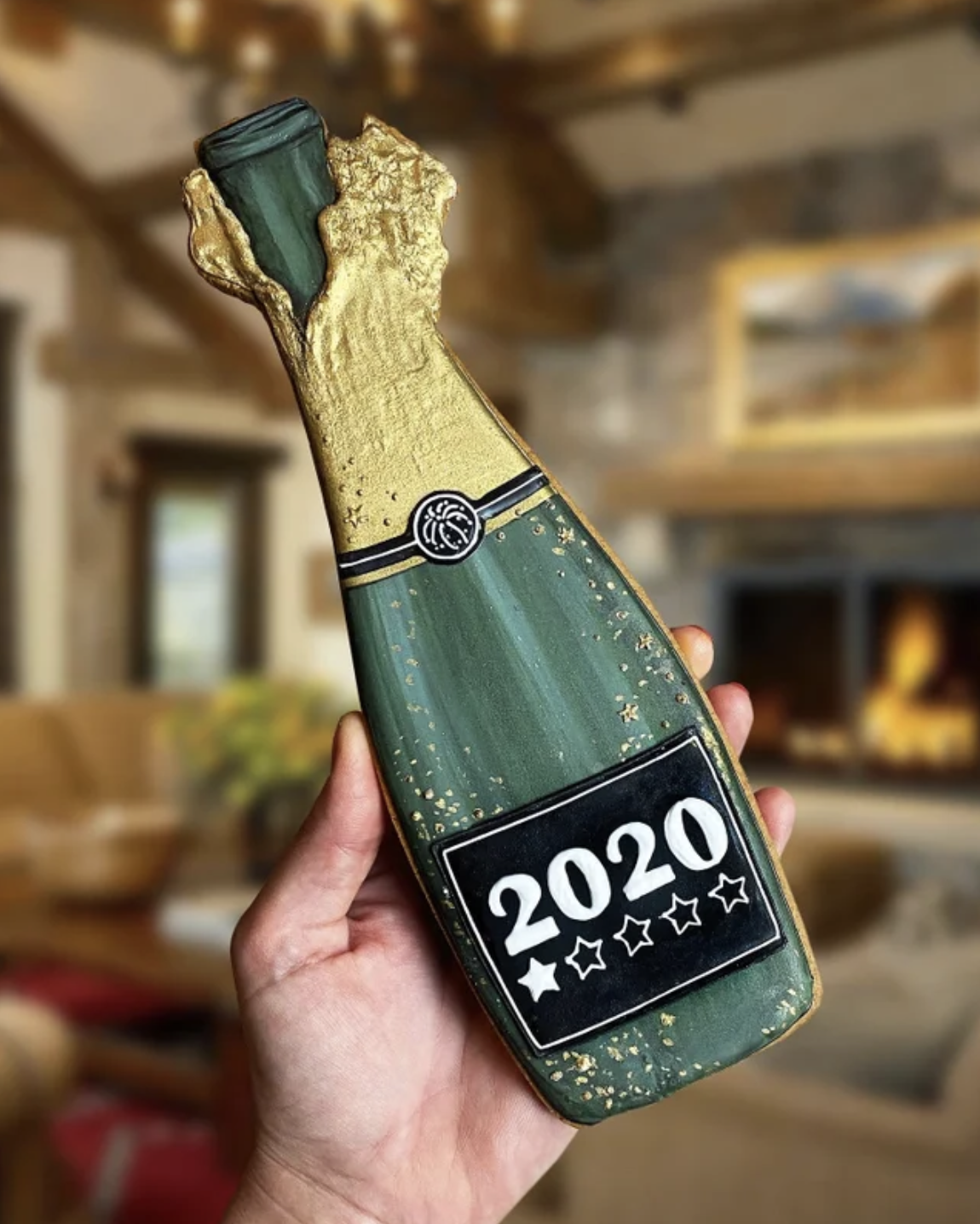 Large Open Champagne -- STL FILE