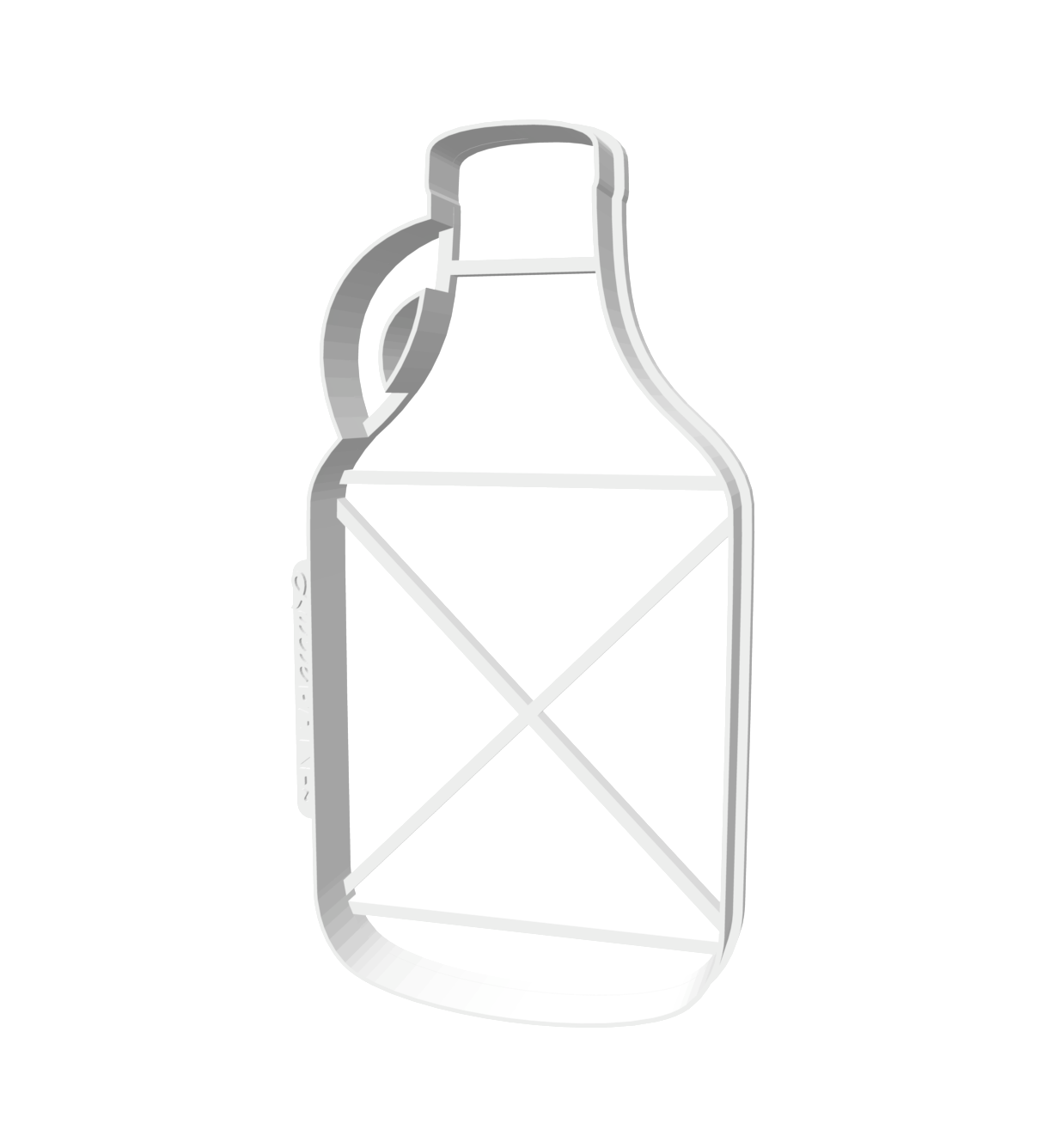 Large Craft Growler -- STL FILE