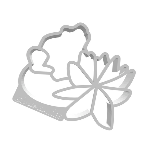 Frog on Lily Pad -- STL FILE