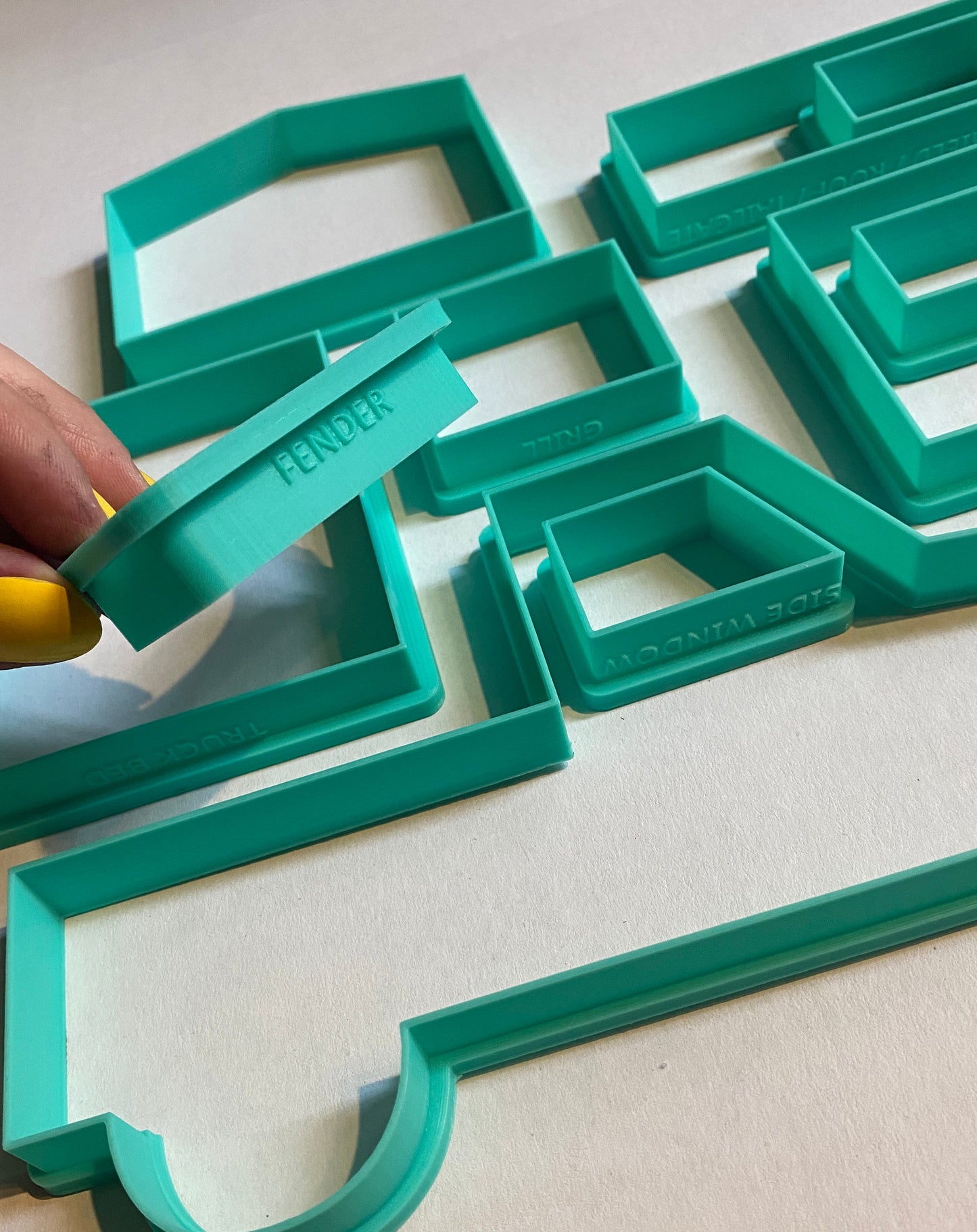 3D Pickup Truck Cutter Set