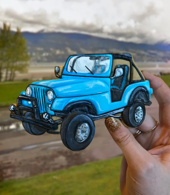 Jeep CJ5 Cutter -- STL FILE