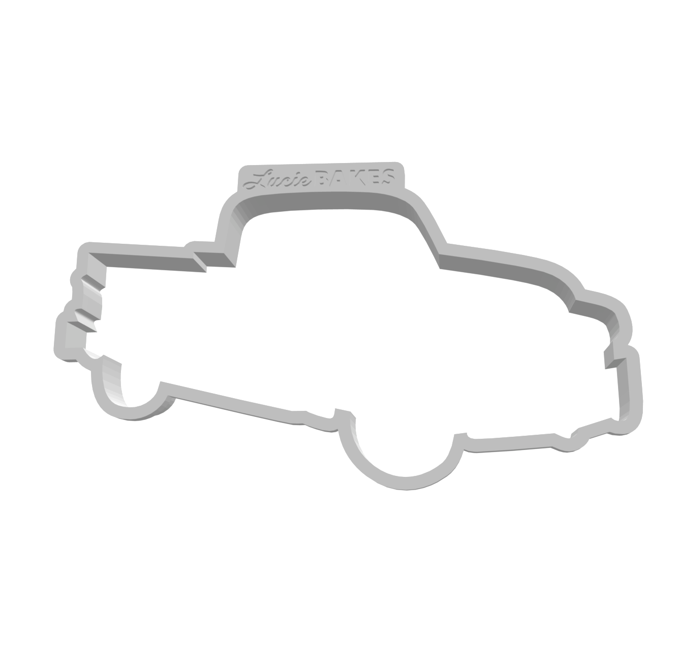 Pickup Truck Cutter -- STL FILE