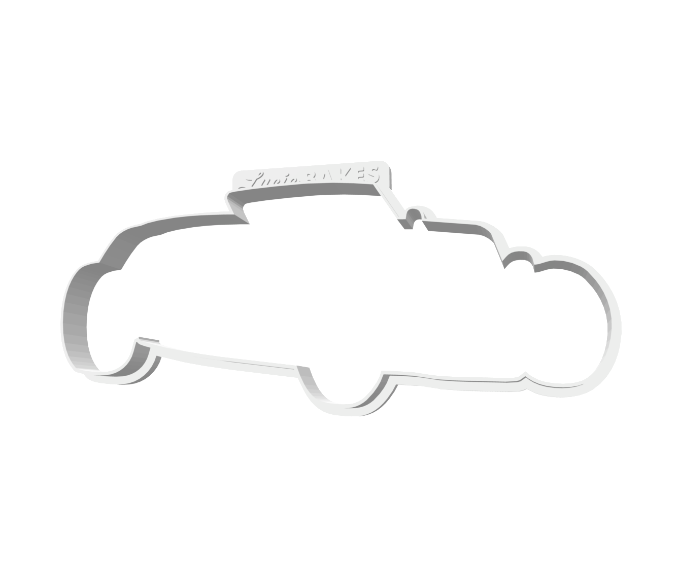 Roadster Cutter -- STL FILE