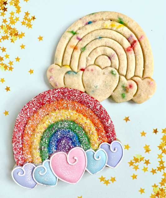 Rainbow Love Cutter & Stamp Set