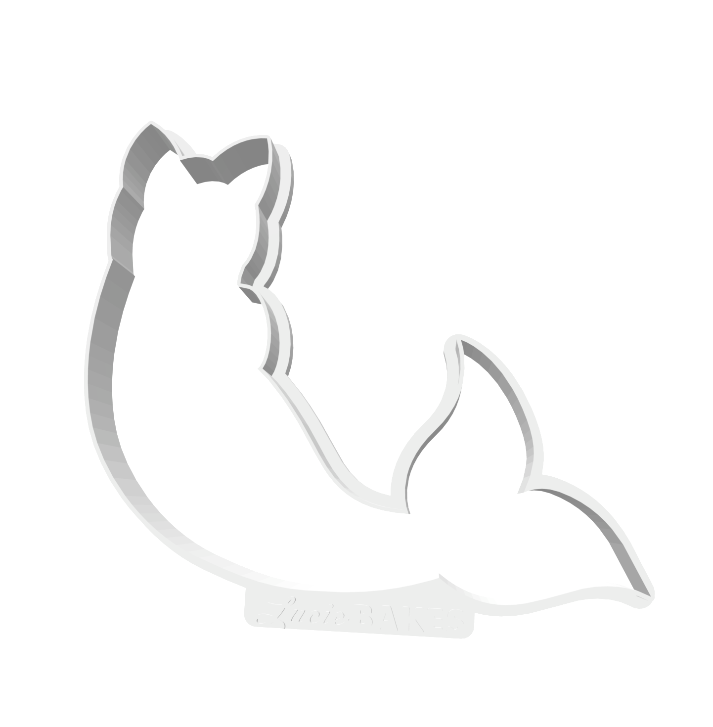 Little Meowmaid (Shelly) -- STL FILE