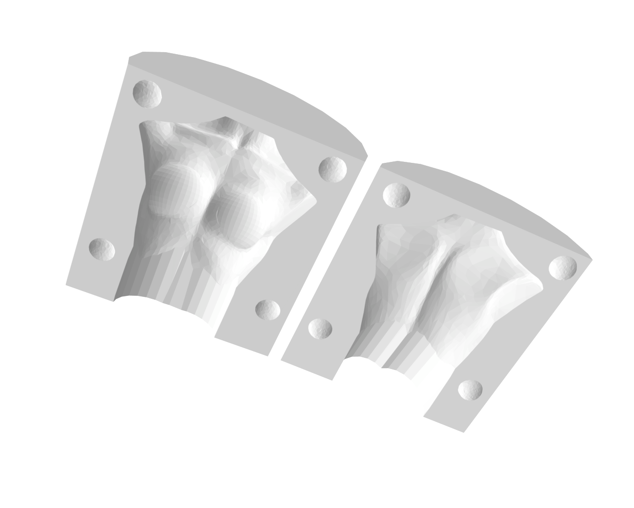 SMALL Dress Form Mold -- STL FILE