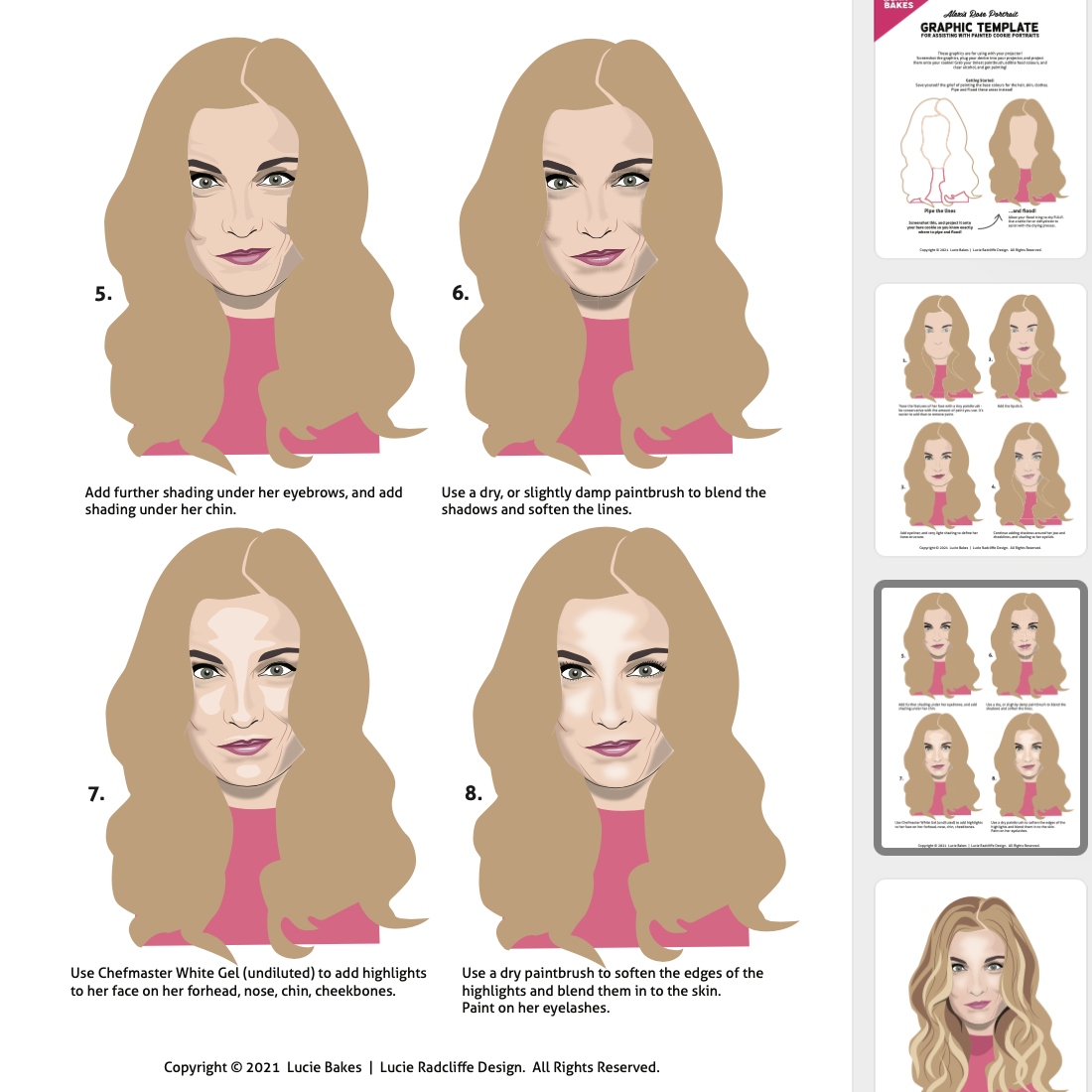 Alexis Rose - Projector Graphic