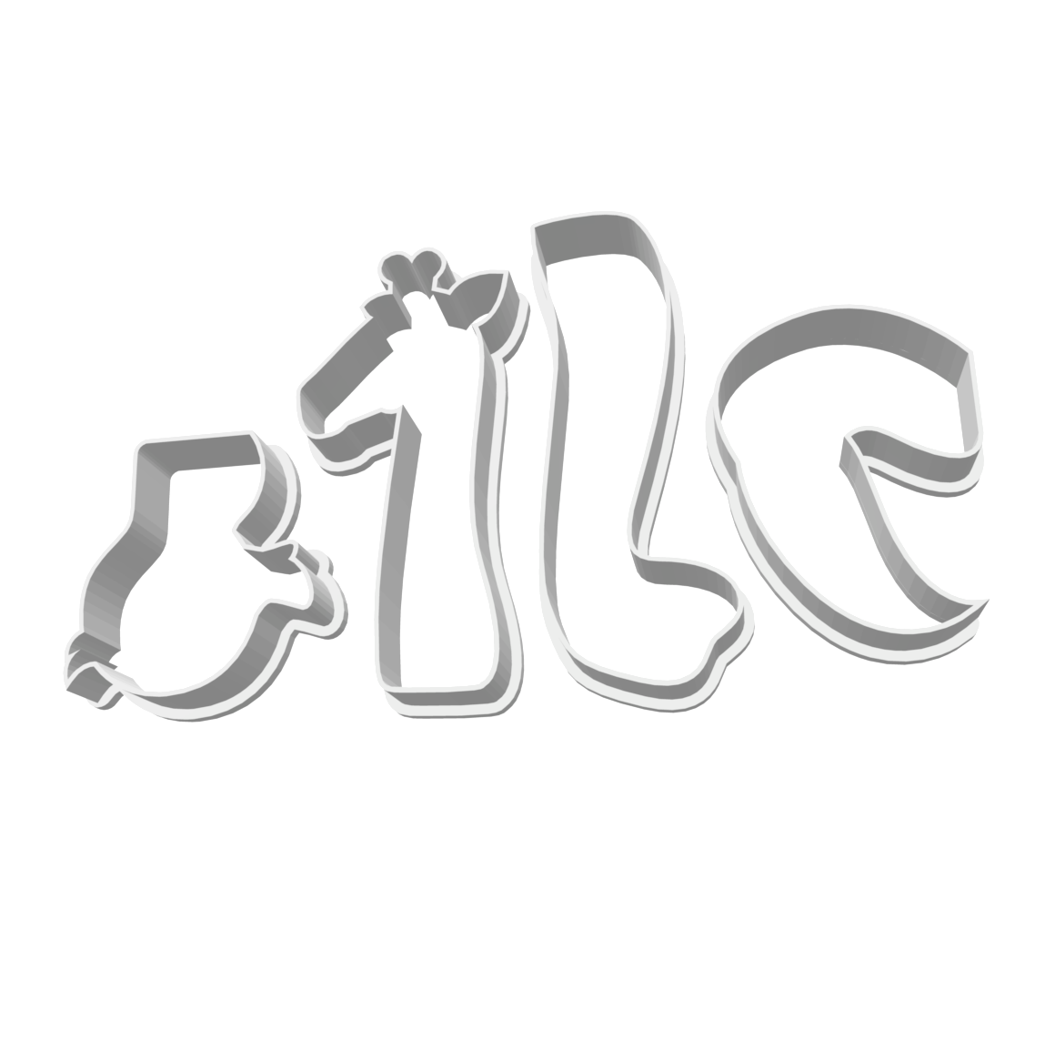 Pool Floatie Donut Toppers (B) - STL FILE