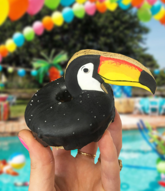 Pool Floatie Donut Toppers (B) - STL FILE
