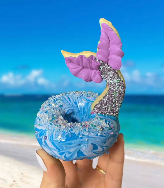 Pool Floatie Donut Toppers (C) - STL FILE
