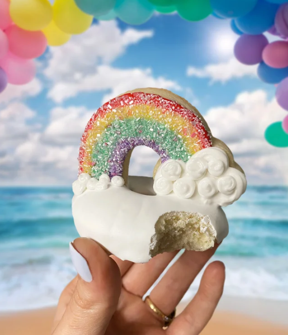 Pool Floatie Donut Toppers (C) - STL FILE