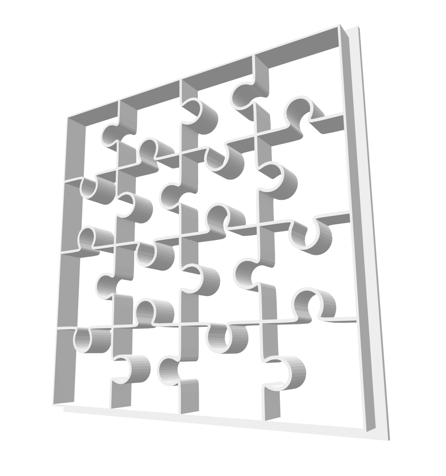 Puzzle Cutter -- STL FILE