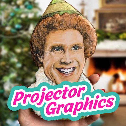 Buddy the Elf - Projector Graphic