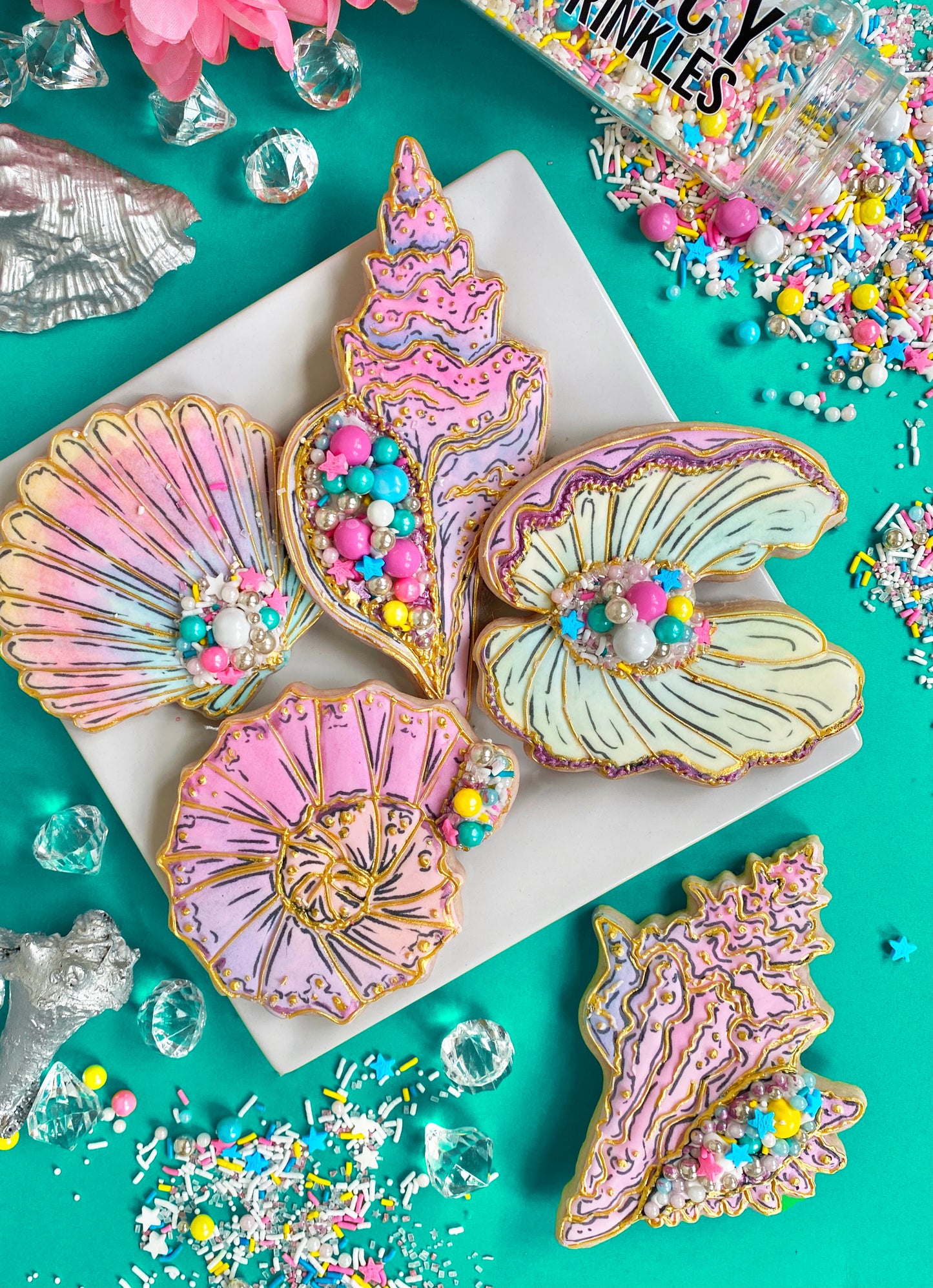 Rainbow Seashells -- Workbook + Mini Pre-Recorded Tutorials