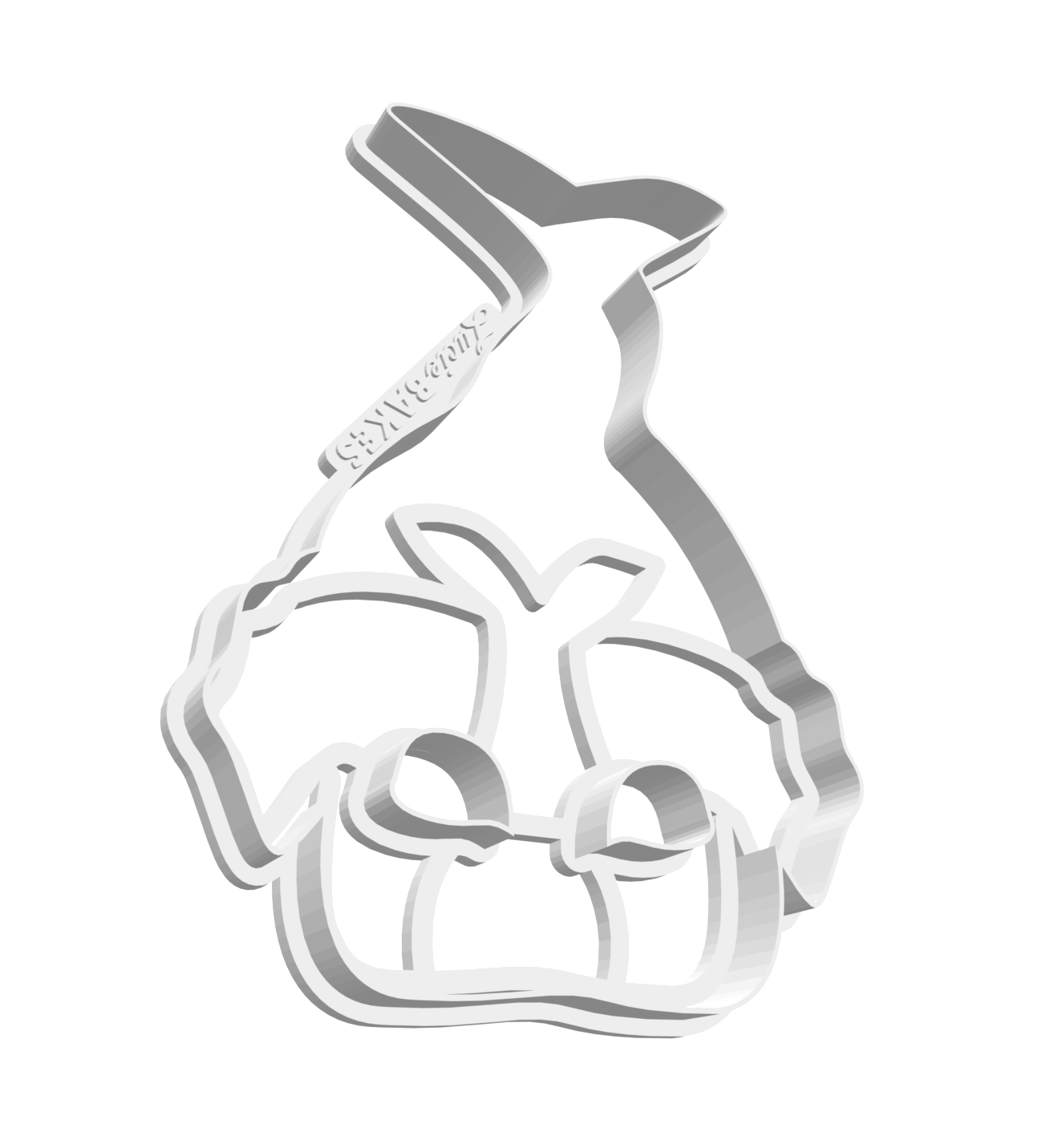 Mermaid Mask LARGE -- STL FILE