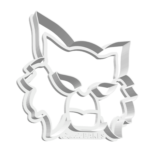 Raccoon/Werewolf Mask LARGE -- STL FILE