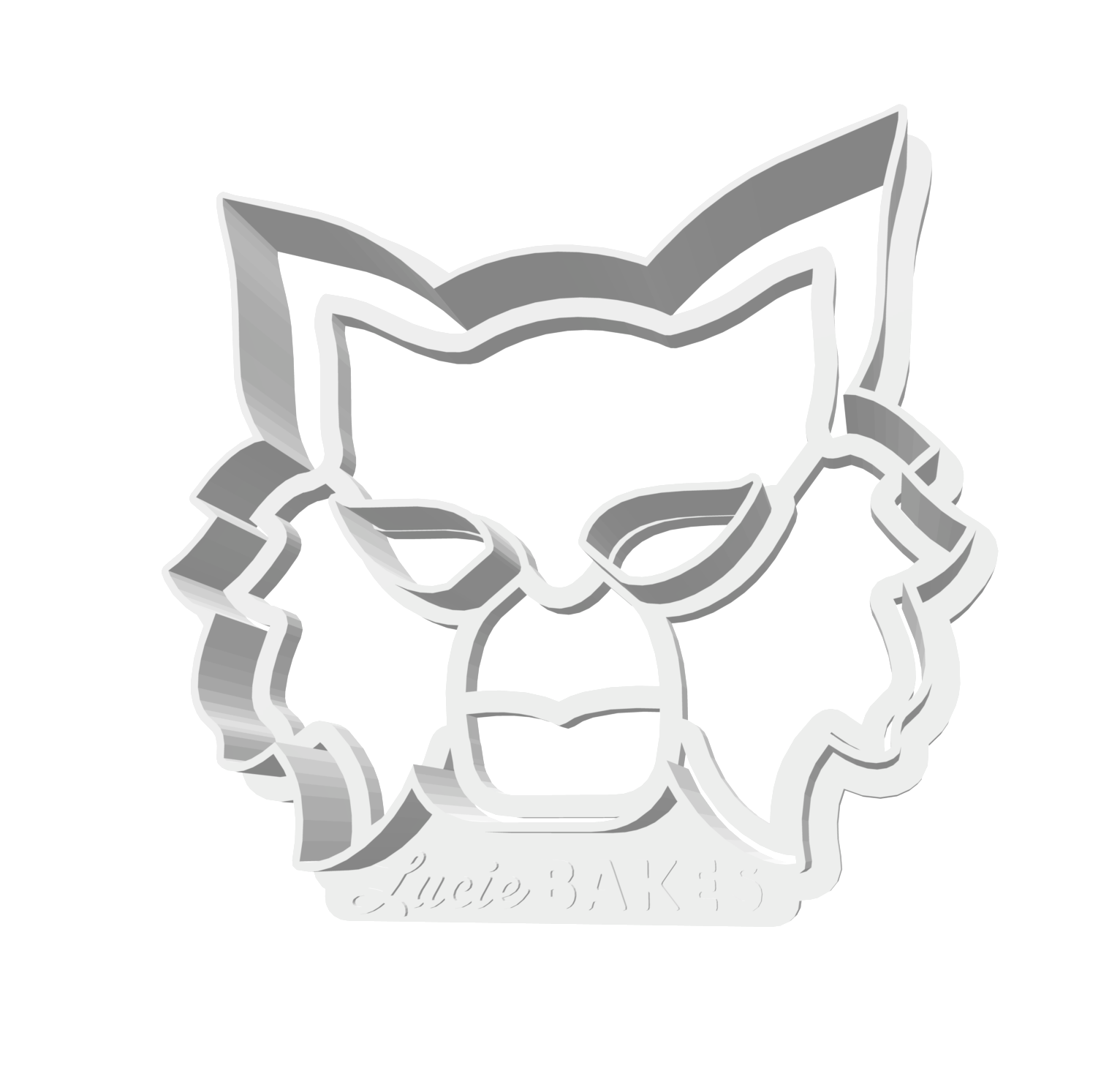 Raccoon/Werewolf Mask SMALL -- STL FILE