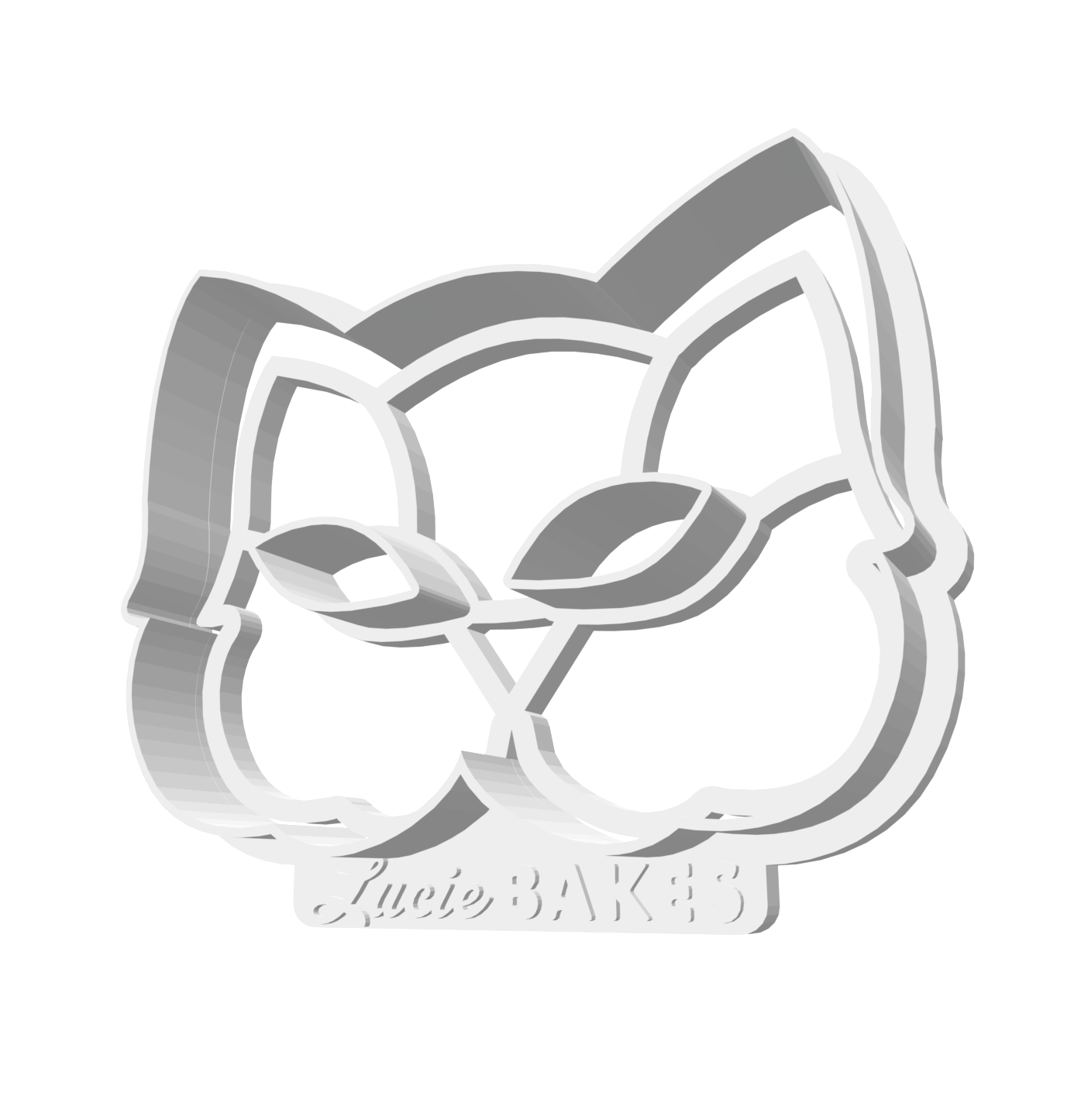Cat Mask SMALL -- STL FILE