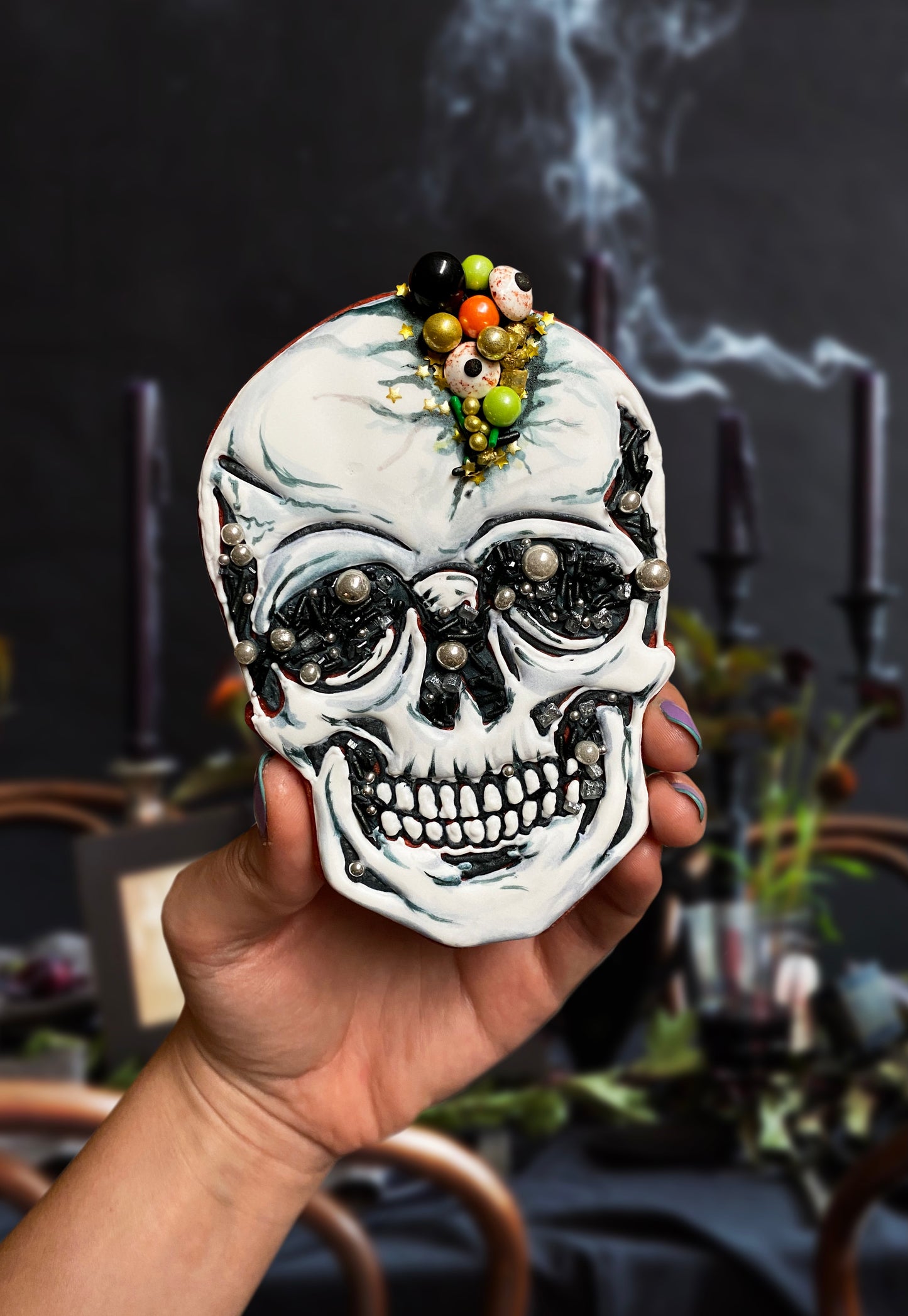 Spooky Skull -- Digital Template & Workbook