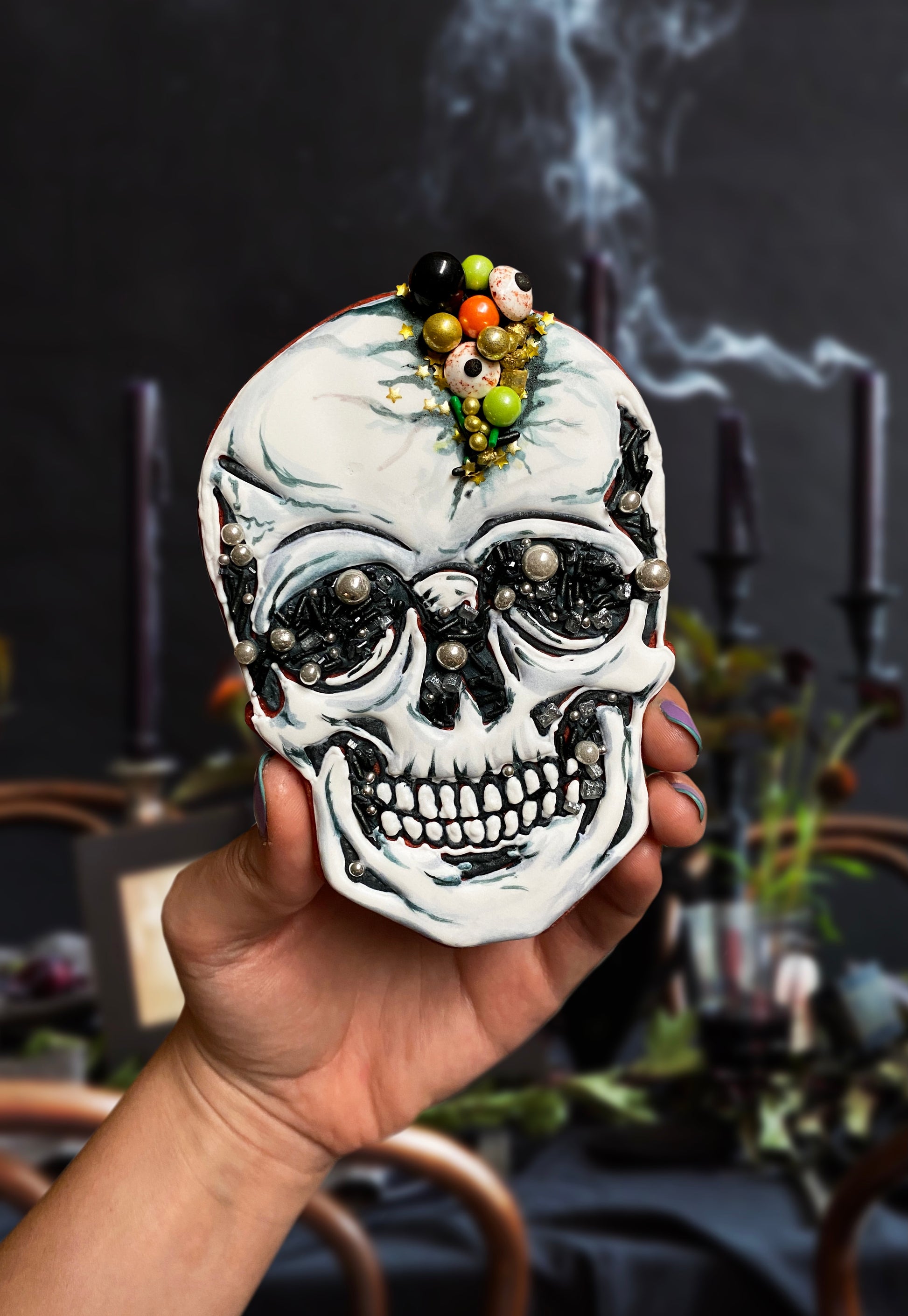 Spooky Skull -- Digital Template & Workbook