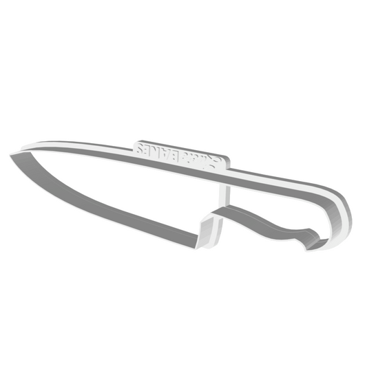 Chef's Knife Cookie Cutter -- STL FILE