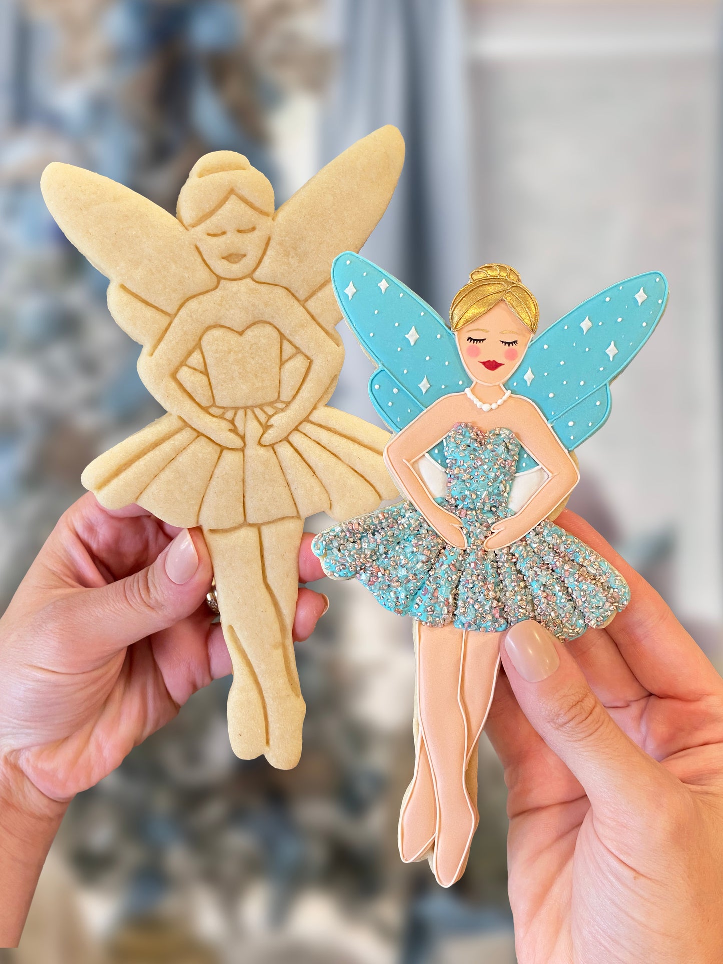 The Sugarplum Fairy Cutter & Stamp