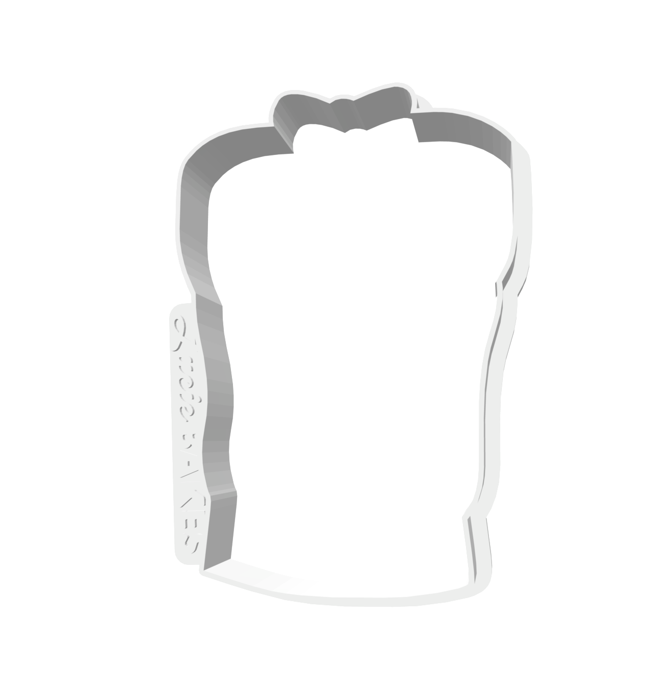 Man's Abs -- STL FILE