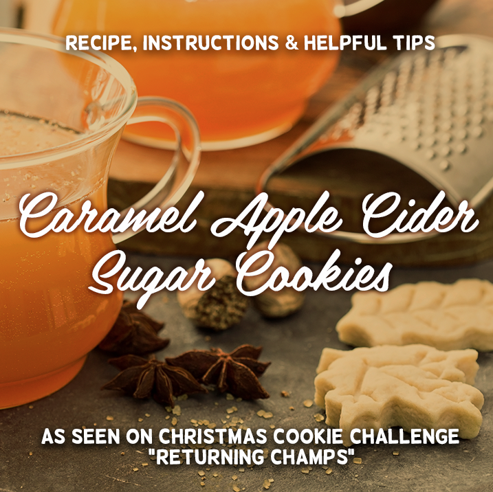 Caramel Apple Cider Cookie Recipe -- As Seen on Food Network!