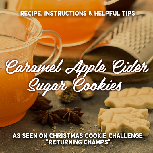 Caramel Apple Cider Cookie Recipe -- As Seen on Food Network!