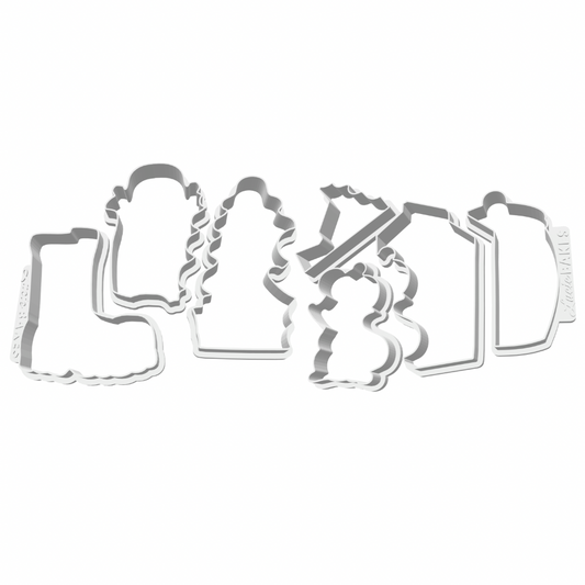 Chrismouse Ville Puzzle Cutters -- STL FILES