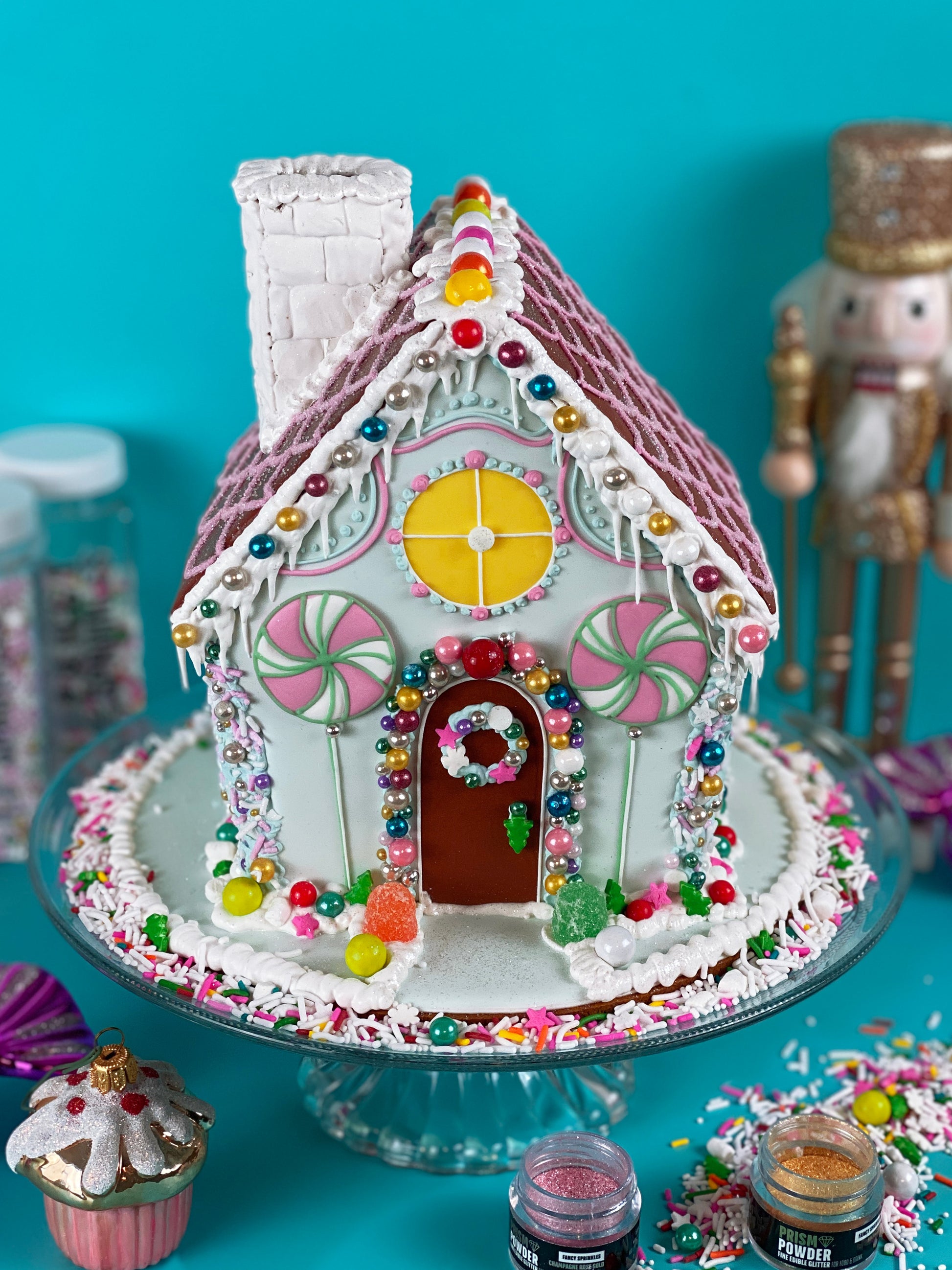 Classic Gingerbread House - Digital Template & Tutorial