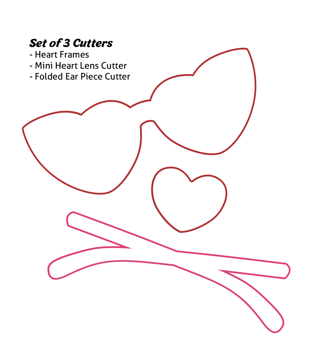 Heart Frame Glasses