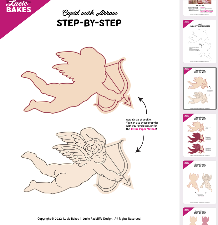 Cupid Cookies - Templates & Workbook