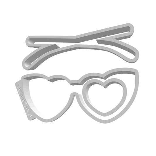 Heart Frames Glasses -- STL FILE