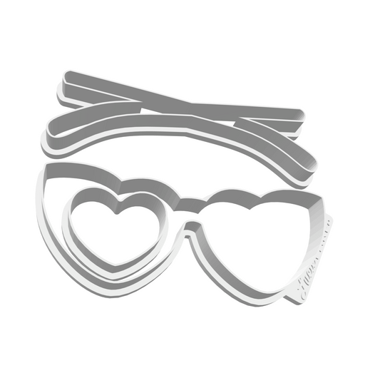 Heart Frames Glasses -- STL FILE