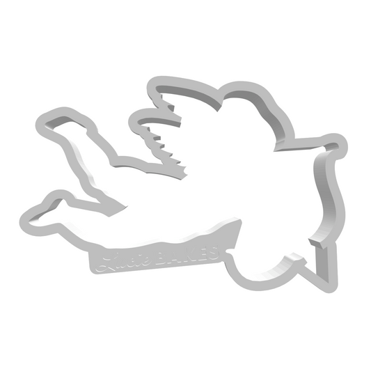 Cupid with Bow & Arrow Cutter -- STL FILE