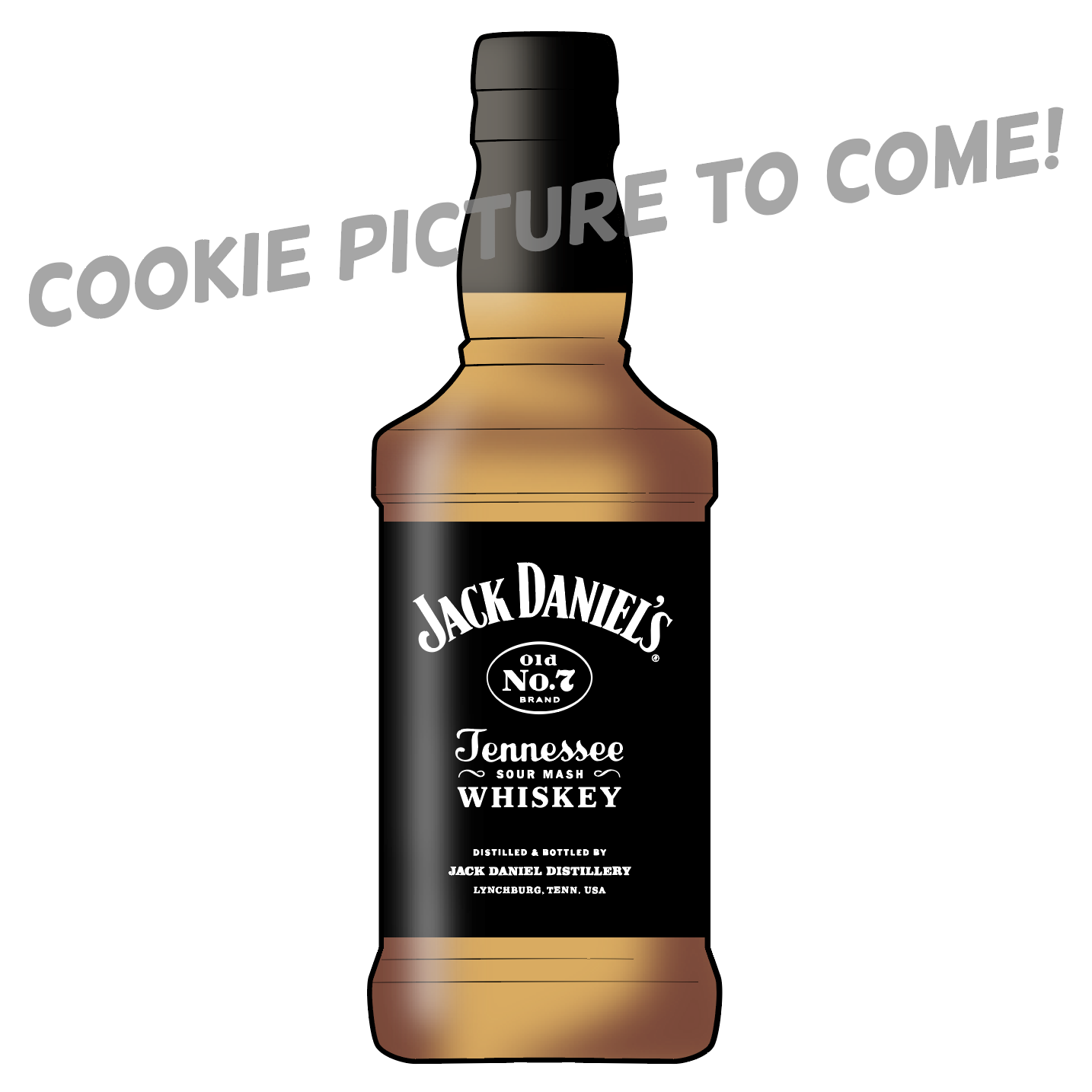 Whiskey Bottle Cookie Cutter