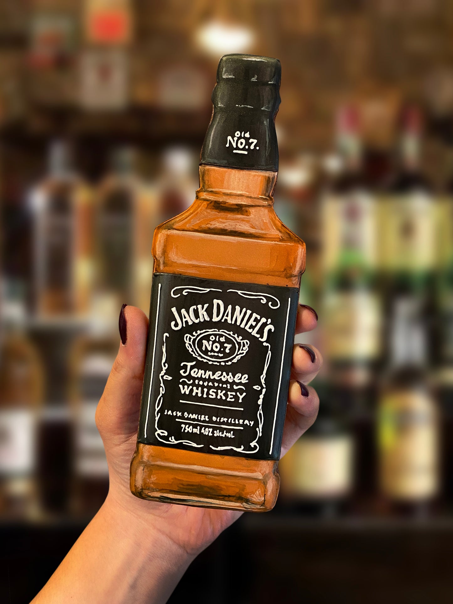 Whiskey Bottle Cookie Cutter