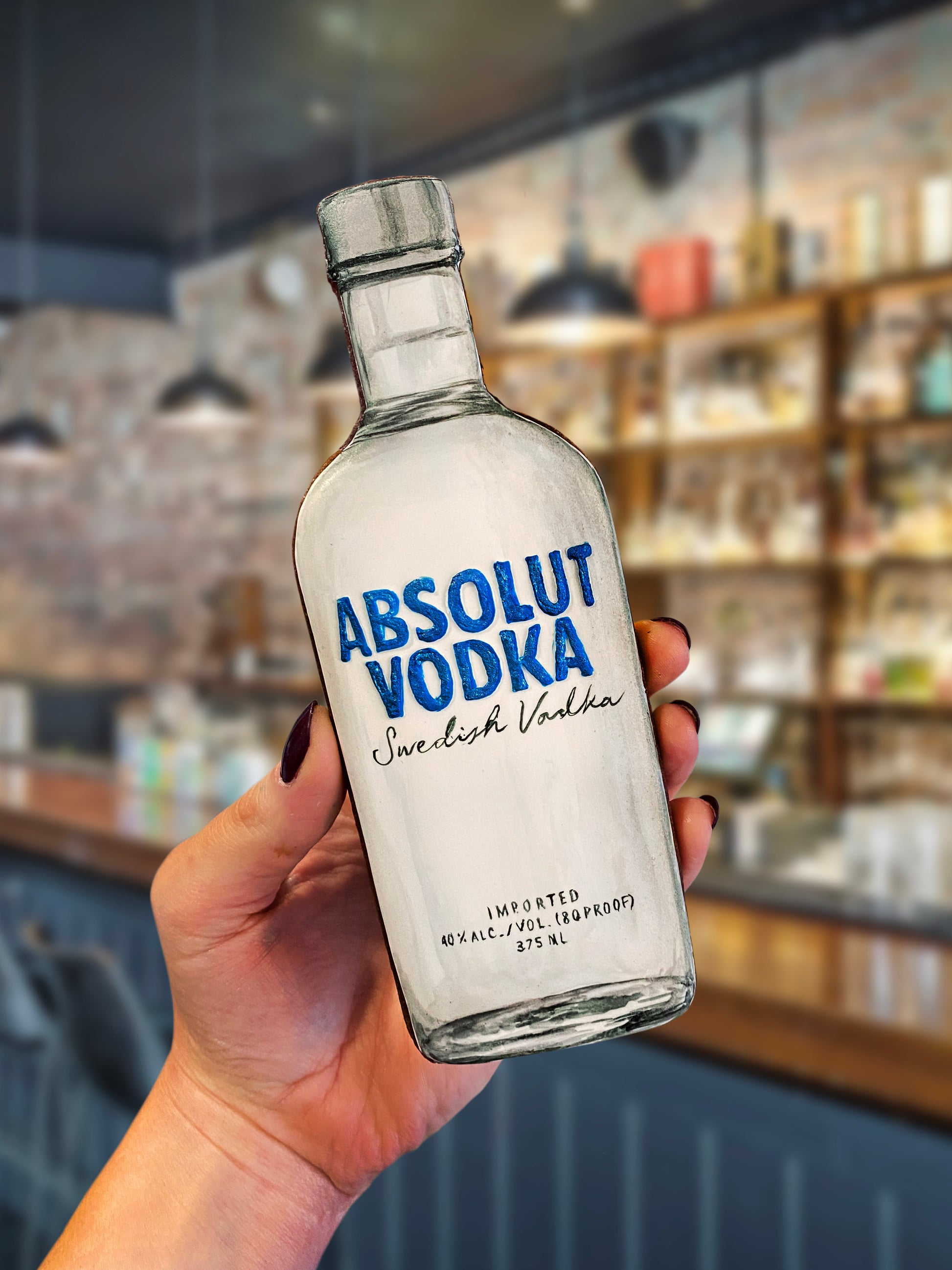 Vodka Bottle Cookie Cutter