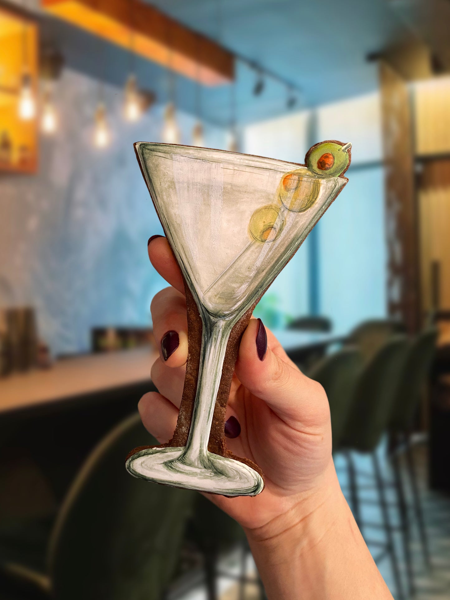 Martini Glass Cookie Cutter