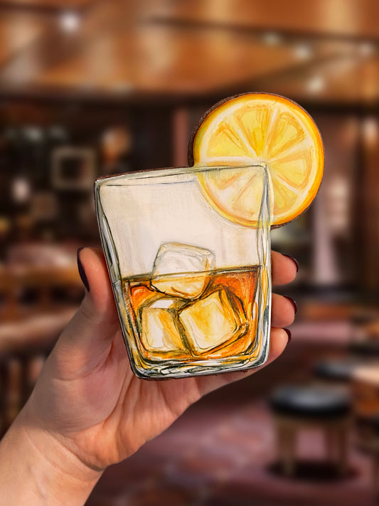 Lowball / Rocks Glass Cookie Cutter