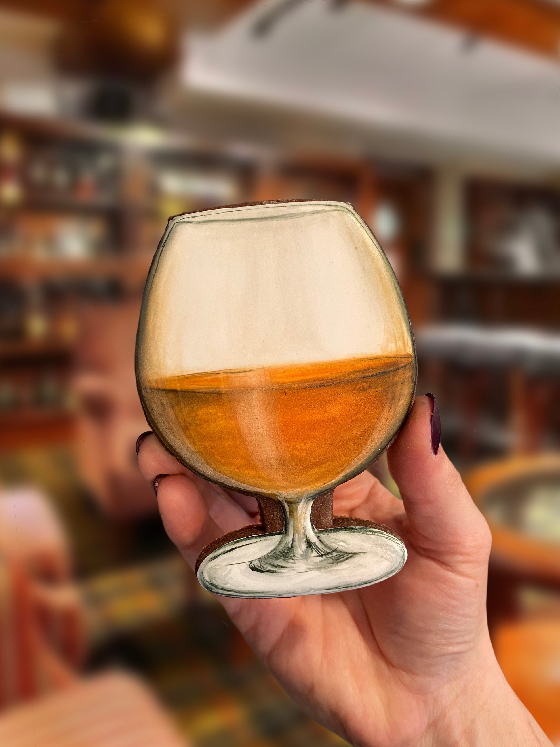 Snifter Glass Cookie Cutter