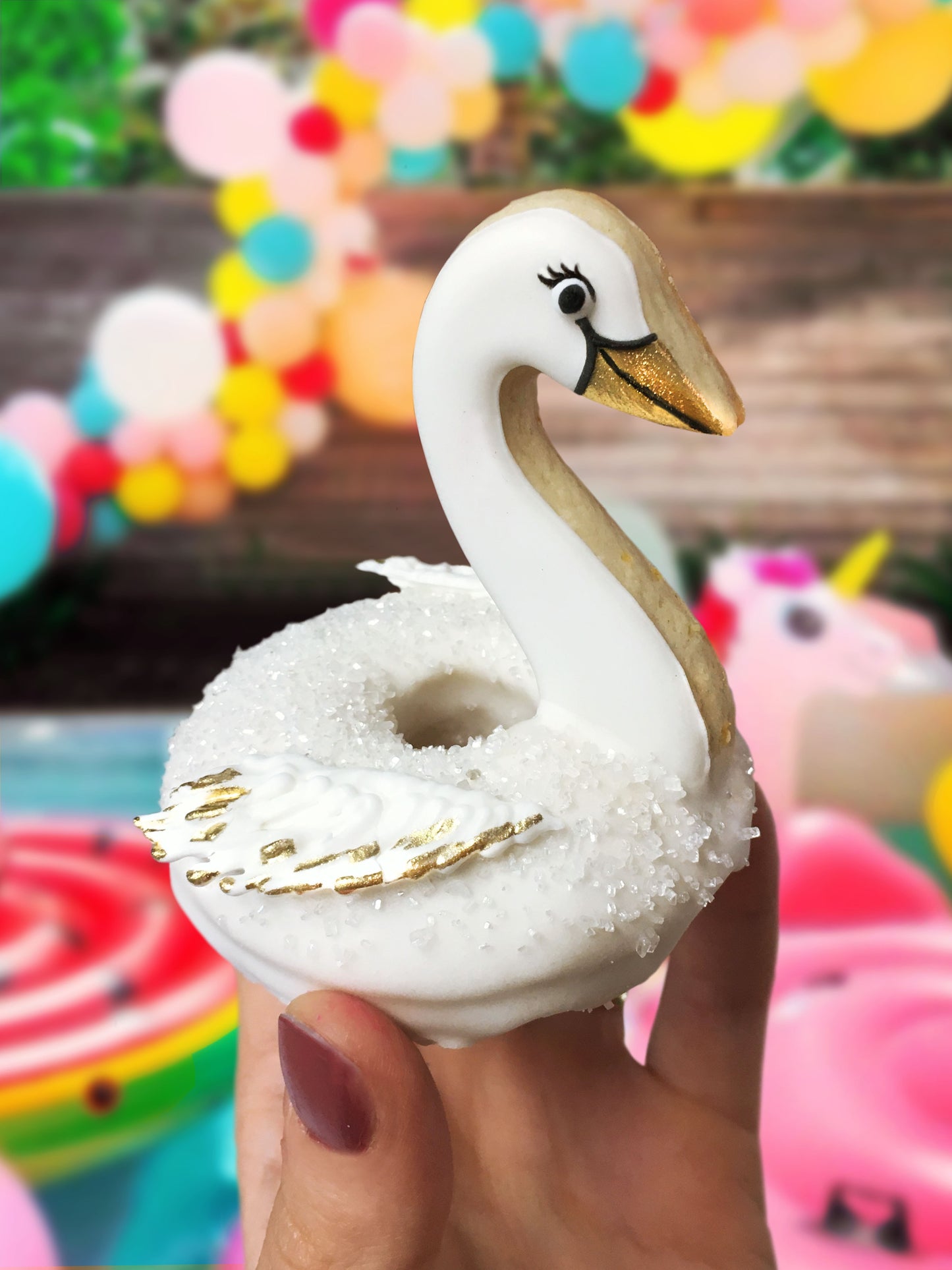 Pool Floatie Donut Set (A)